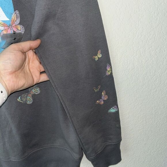 Fifth Sun Small NASA Butterflies Crew Neck Pulllover Sweater New - Picture 5 of 12